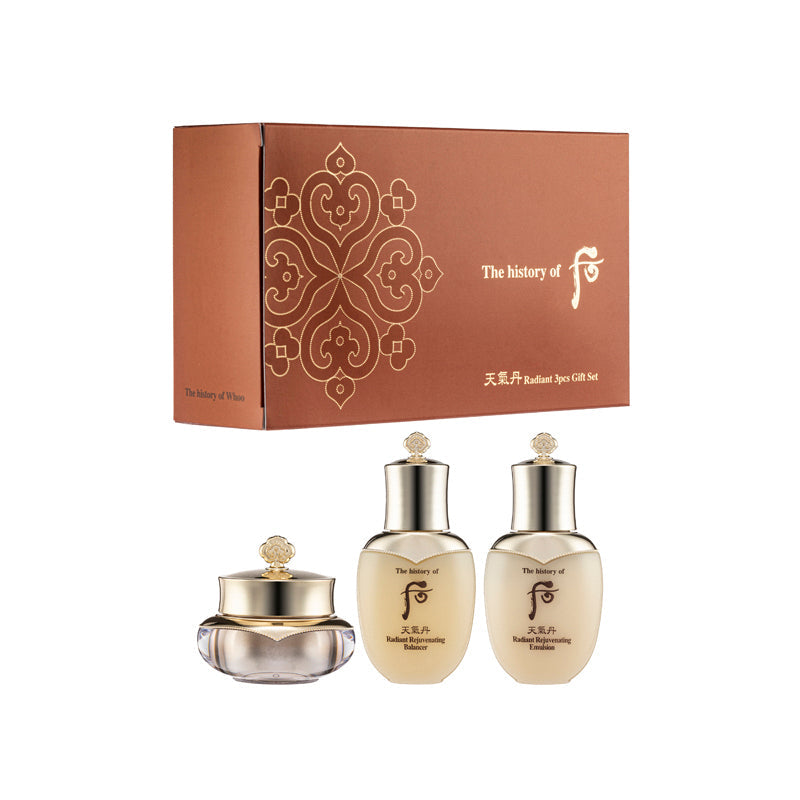 The History Of Whoo Cheongidan Radiant Mini Set 3PCS