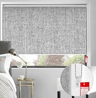 Homebox 100% Blackout Roller Wi-Black : 36" x 72"