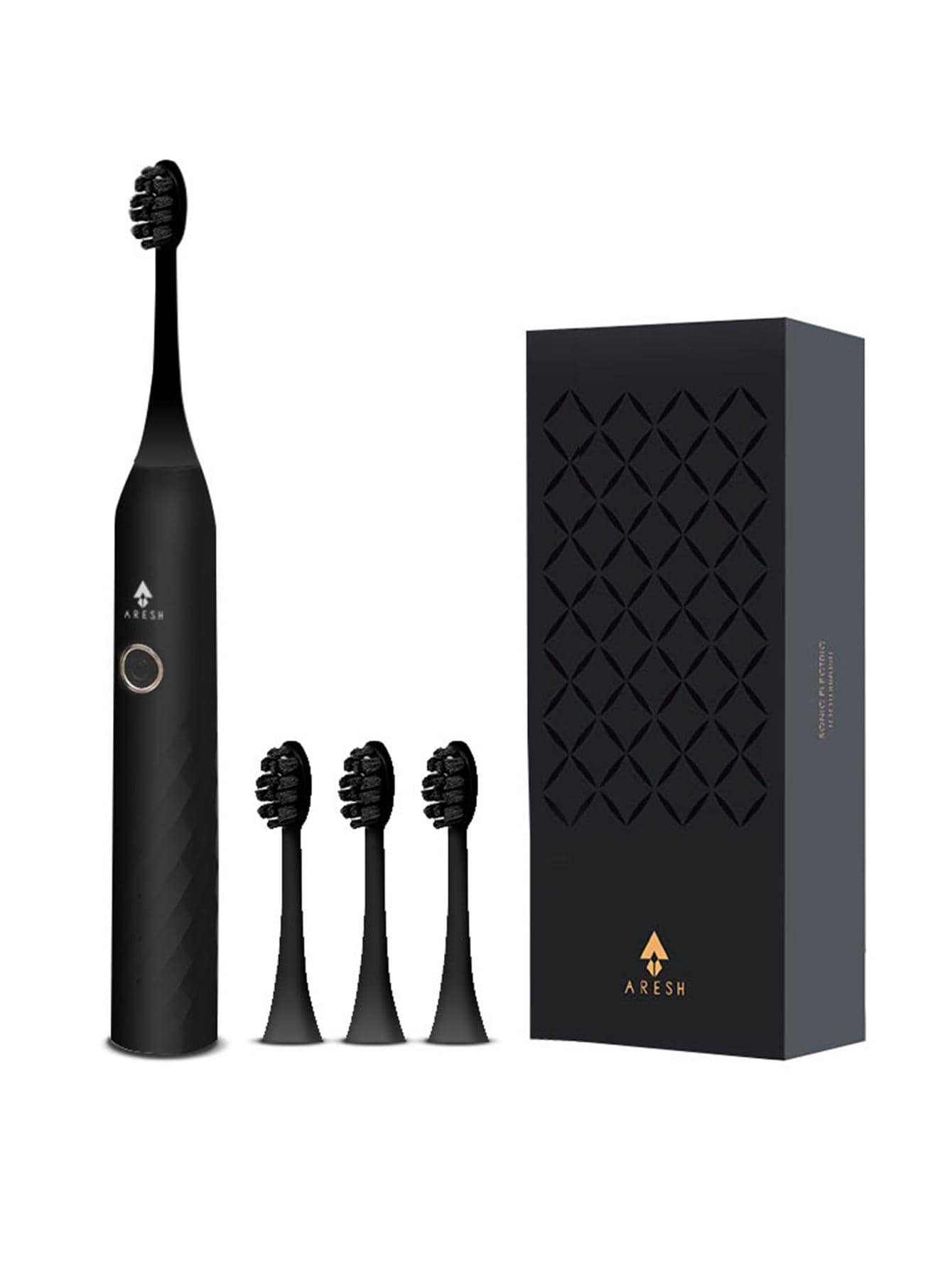 1pc Plain Color Electric Toothbrush & Replacement Head