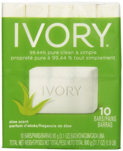 Ivory Bar Bath Soap 3.1oz - 3 count (Pack of 6)
