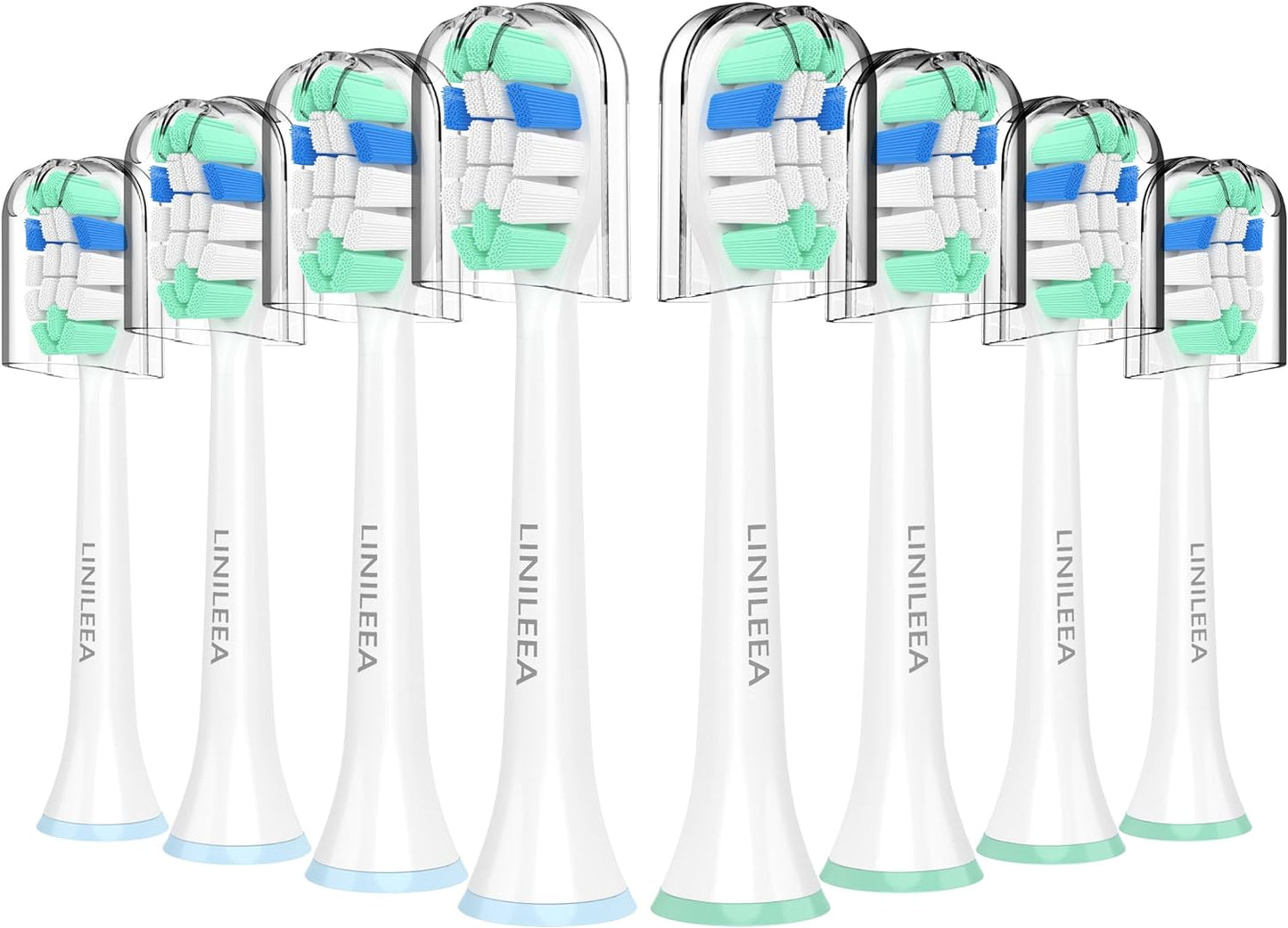 Toothbrush Replacement Heads for Philips Sonicare, Electric Brush Head Compatible with Phillips Sonic Care Toothbrush Heads,8 Pack