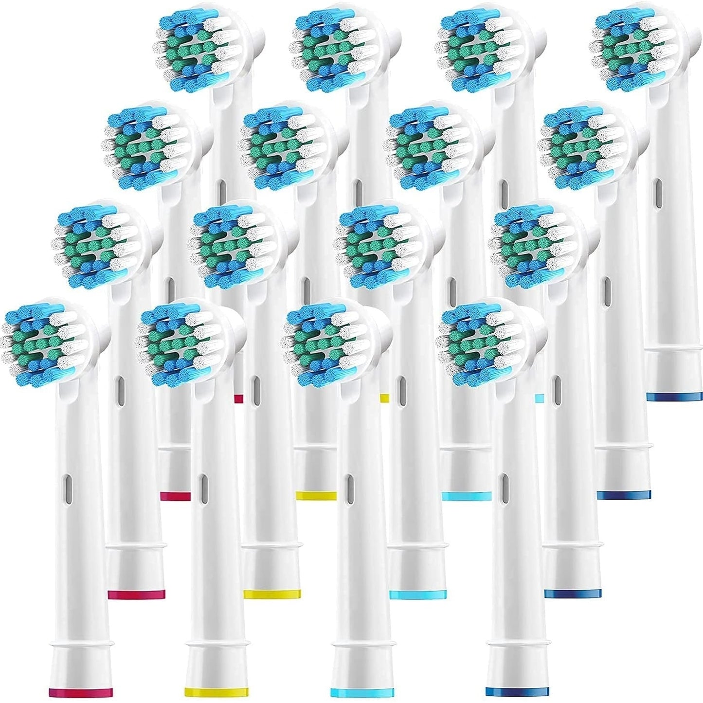 Oral B SB17A Replacement Toothbrush Heads - Precision Brush Heads for Electric Toothbrushes - Refills for Oral B Electric Toothbrushes - Improve Oral Health and Gum Care