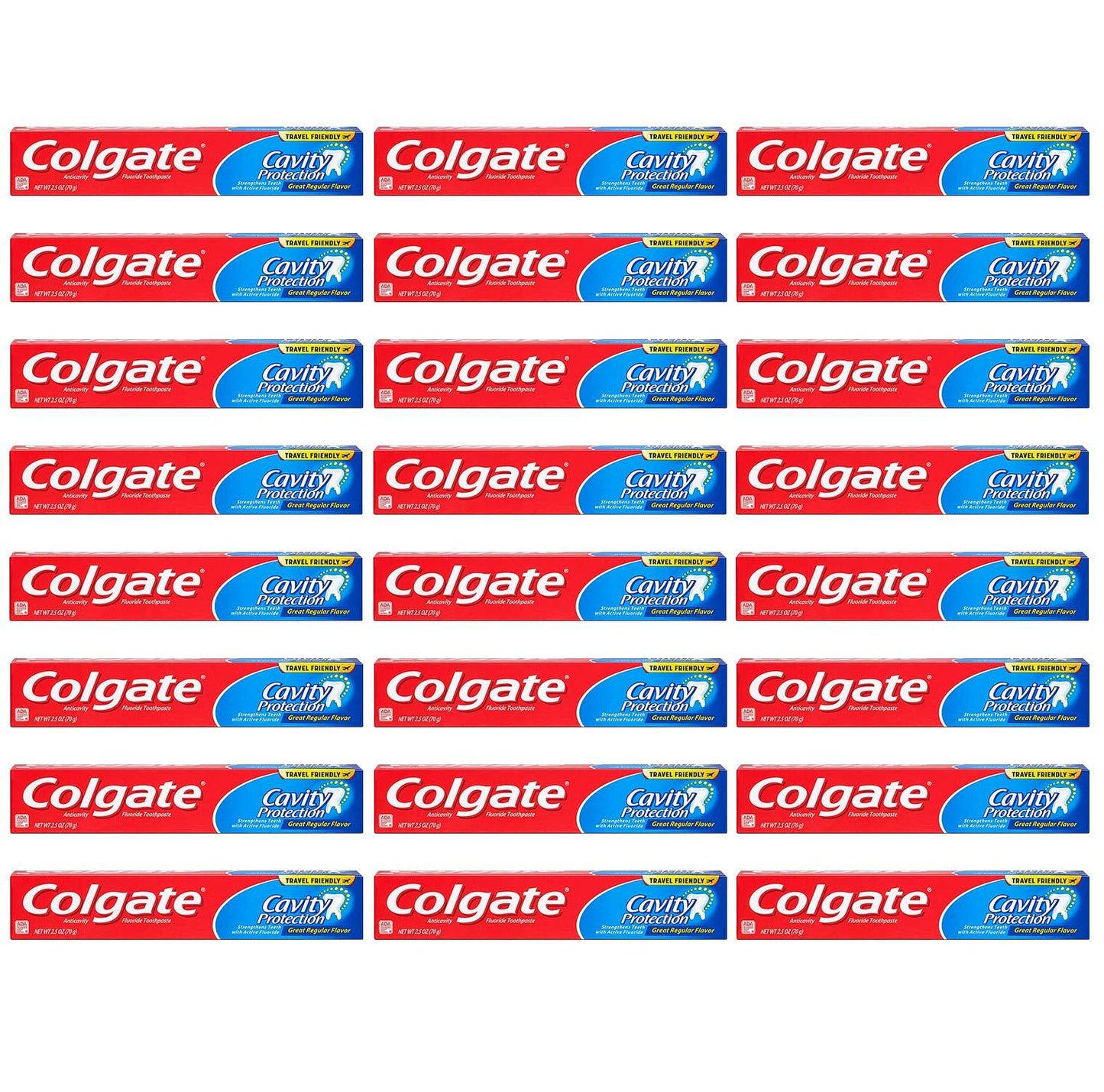 Colgate Cavity Protection, 2.5oz Each - 24 Pack