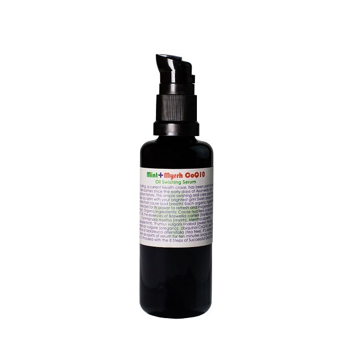 Buy Living Libations Mint + Myrrh COQ10 Oil Swishing Serum 50ml at One Fine Secret. Living Libations Australia. Natural & Organic Clean Beauty Store in Melbourne.