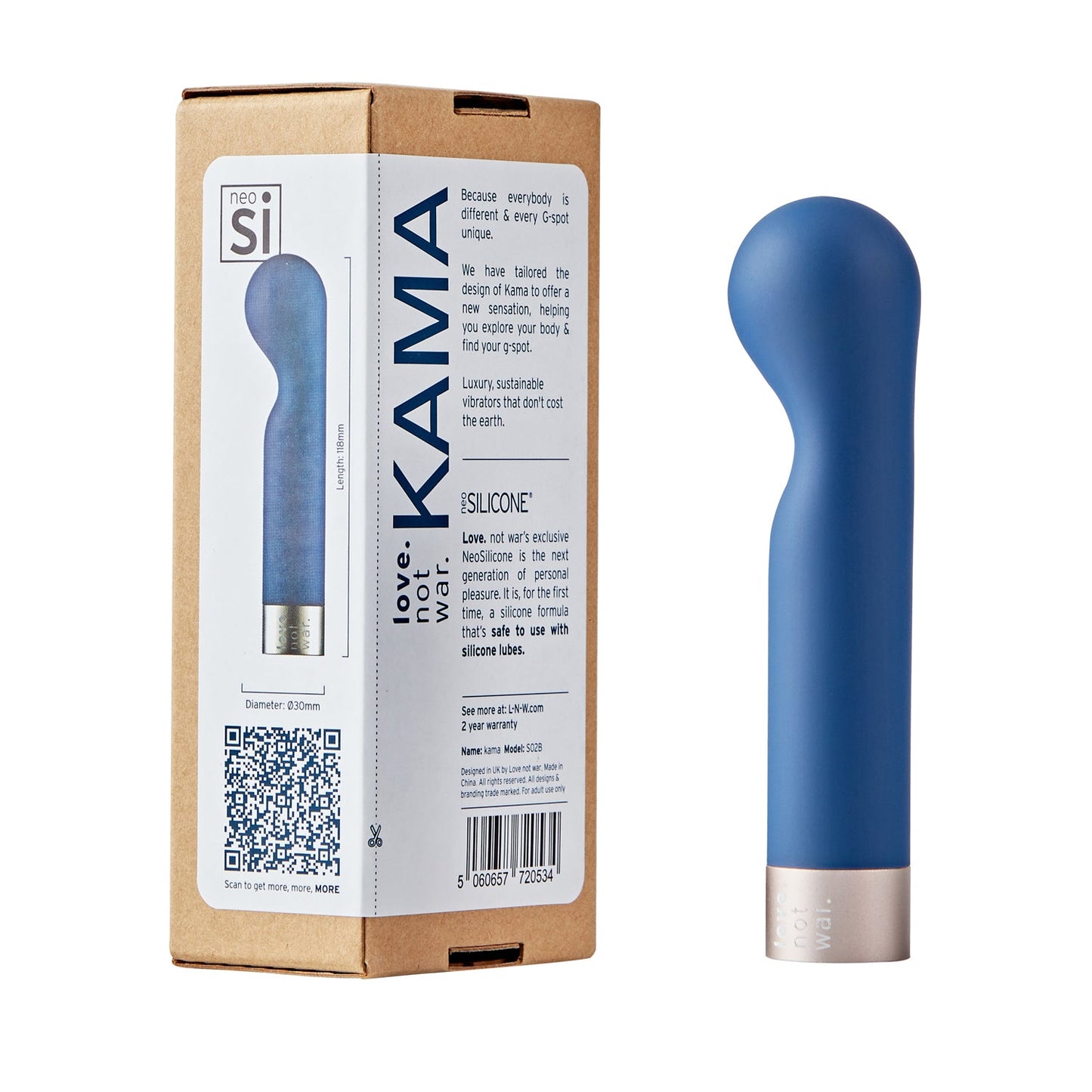 Love Not War Kama Blue with NeoSIlicone Head ONLY