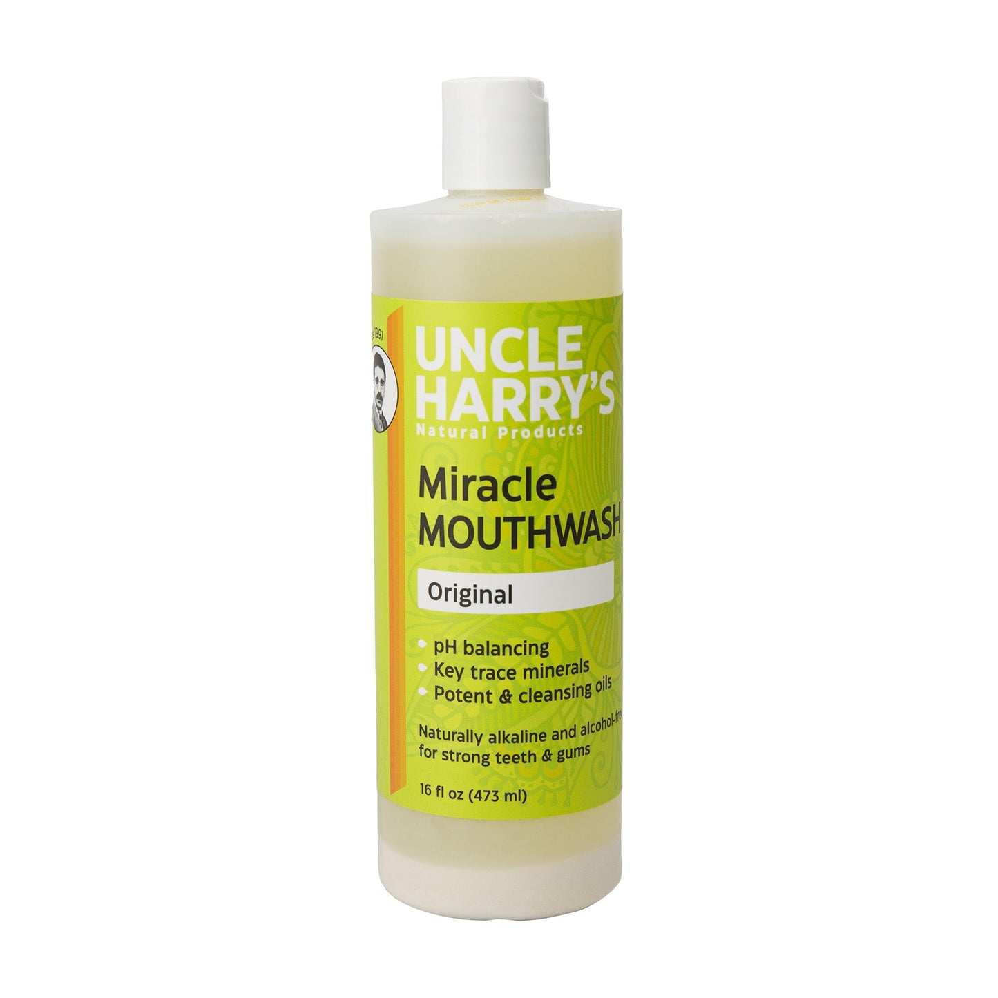 Uncle Harry's Natural Products Miracle Mouthwash- Uncle Harry's Mouthwash (16 fl oz) #10079061