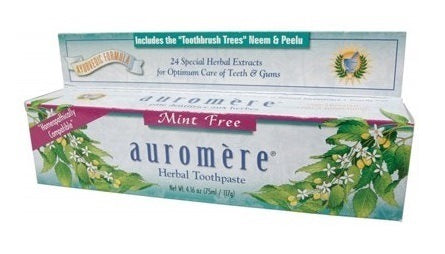Auromere Mint Free Toothpaste 117g x12