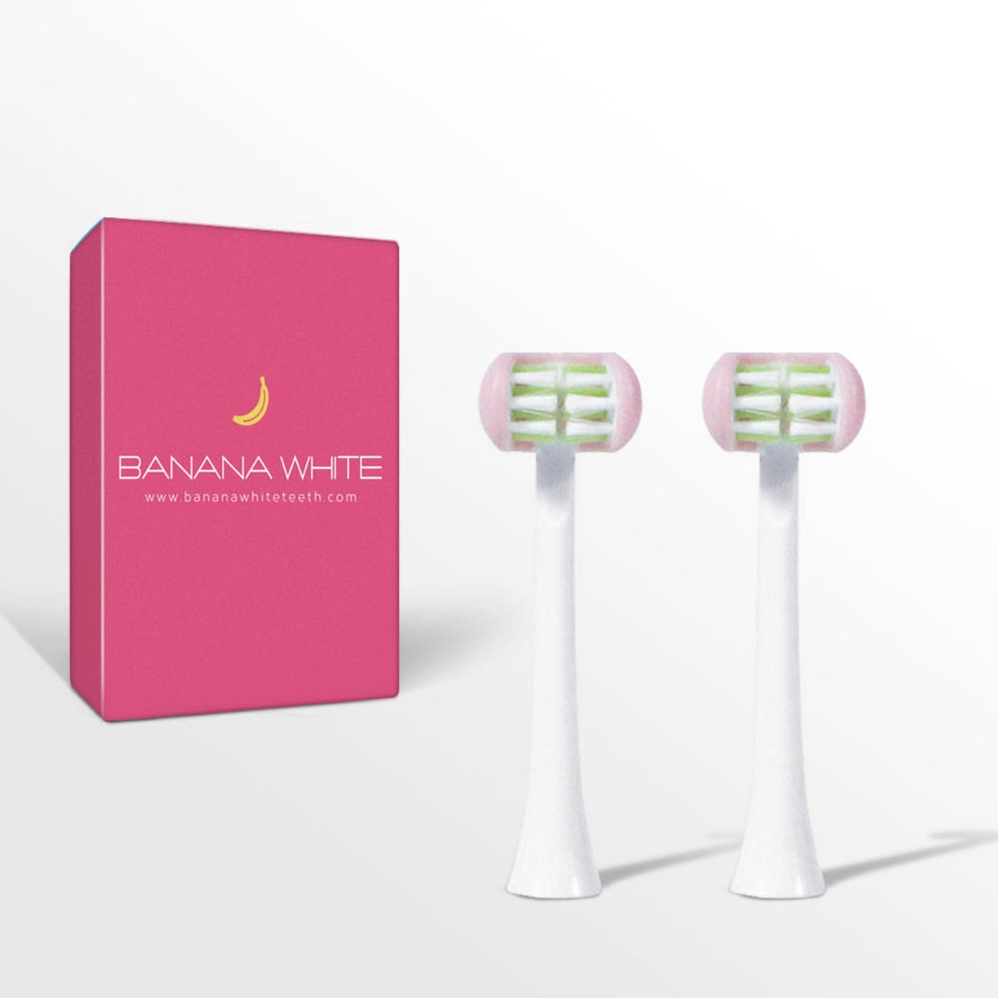 Kids Toothbrush Replacement Heads-Pink