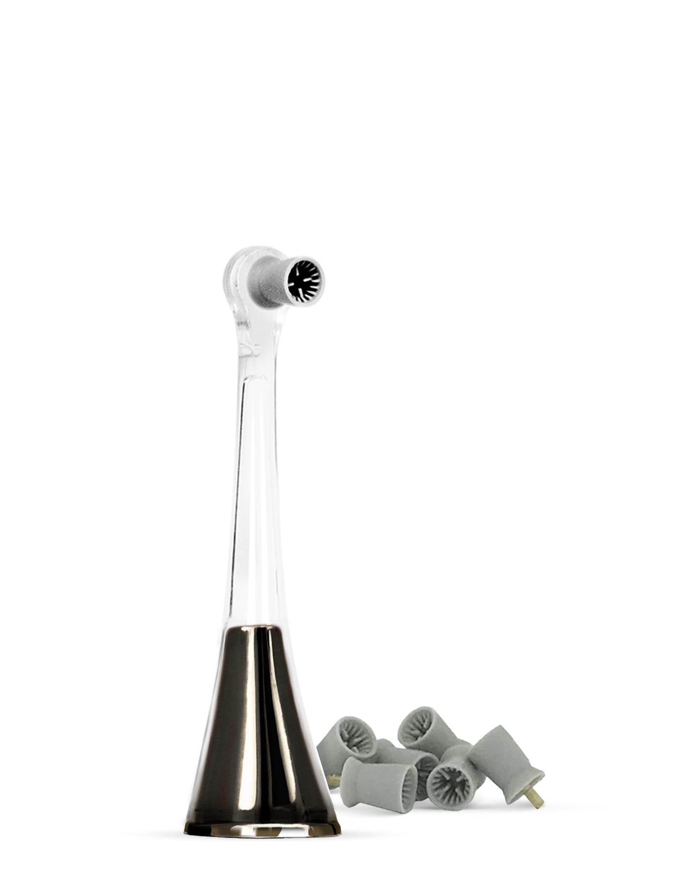 Charcoal Zina45™ Replacement Polishing Head + Heads