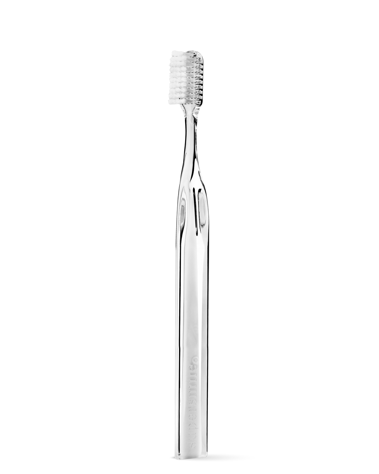 Crystal Collection 45º White Toothbrush