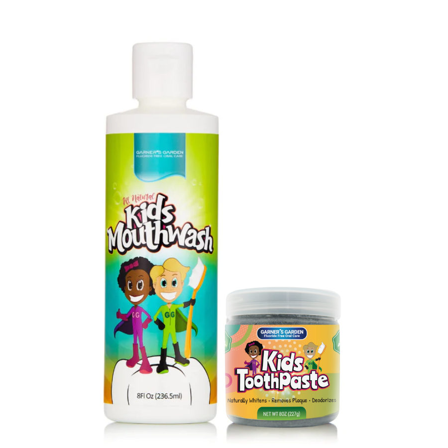 Kid's Mouthwash and ToothPASTE Package