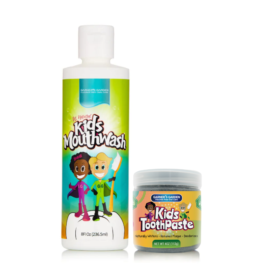 Kid's Mouthwash and ToothPASTE Package