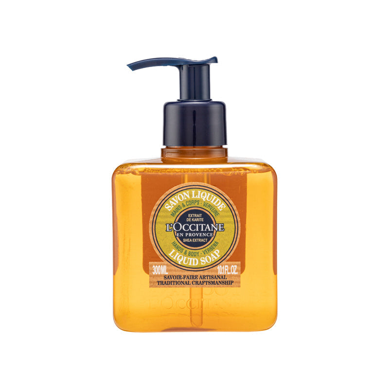 L'Occitane Shea Butter Hands & Body Liquid Soap – Verbena 300ML
