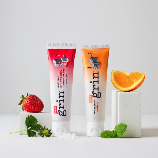 2pk Kids Fluoride-free Natural Toothpaste