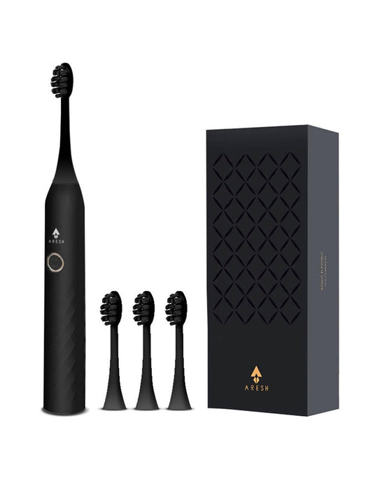 1pc Plain Color Electric Toothbrush & Replacement Head