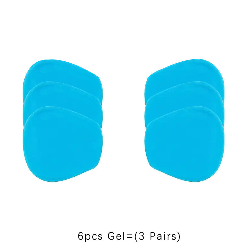 16pcs Replacement Gel Pads for EMS Neck Massager, Hip Exerciser, and Body Massager - Muscle Stimulator Sticker Gels for Effective Pain Relief and Muscle Toning