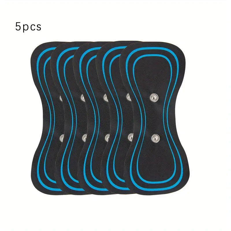 16pcs Replacement Gel Pads for EMS Neck Massager, Hip Exerciser, and Body Massager - Muscle Stimulator Sticker Gels for Effective Pain Relief and Muscle Toning