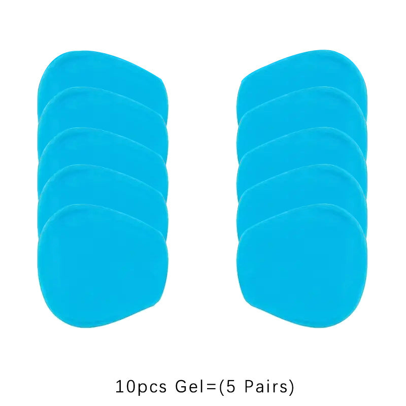 16pcs Replacement Gel Pads for EMS Neck Massager, Hip Exerciser, and Body Massager - Muscle Stimulator Sticker Gels for Effective Pain Relief and Muscle Toning