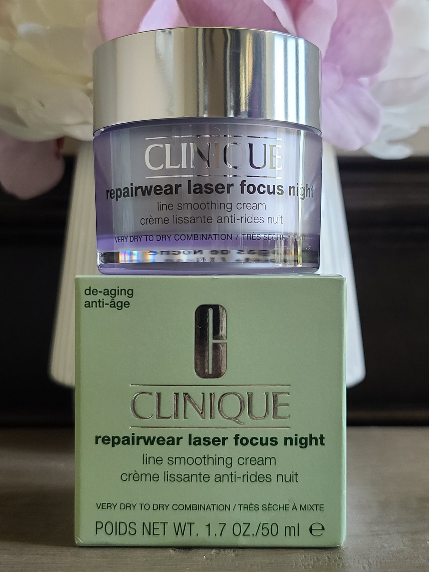 Clinique Repairwear Laser Focus Night Line Smoothing Cream