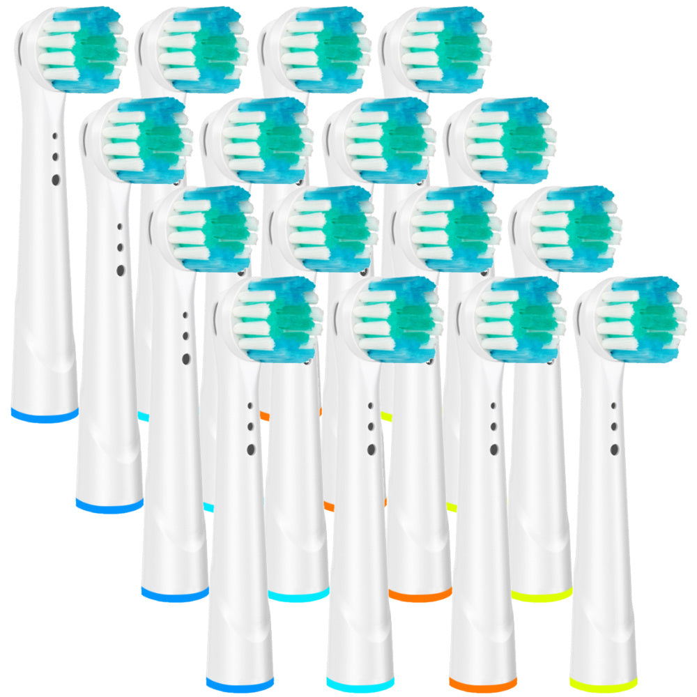 16Pcs Oral-B Compatible Electric Toothbrush Replacement Heads - Professional Precision Clean Refill For 7000/Pro 1000/9600/ 5000/3000/8000