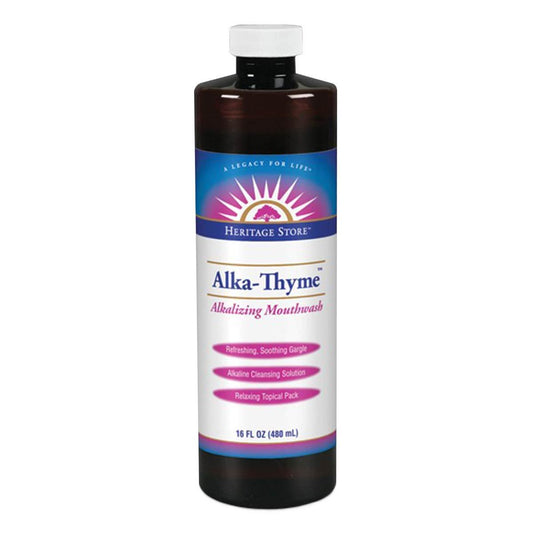 Heritage Store Alka Thyme for Mucosity (16 fl oz) #14379