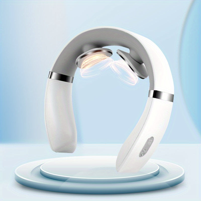 Cordless Neck Massager with 10 Modes and 16 Levels of Deep Tissue Trigger Point Massage - Perfect Gift for Relaxing Neck Pain