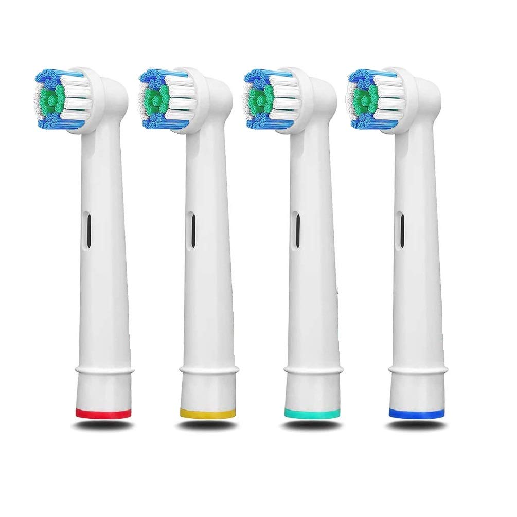 Oral B SB17A Replacement Toothbrush Heads - Precision Brush Heads for Electric Toothbrushes - Refills for Oral B Electric Toothbrushes - Improve Oral Health and Gum Care