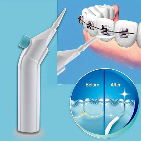 Tooth Flosser, Cordless Flosser Oral Irrigator, Tooth Flosser, Portable, No Need To Charge, Suitable For Family Travel, Suitable For Men And Women Daily Dental Care, Ideal Gift, Father's Day Gift, Mother's Day Gift