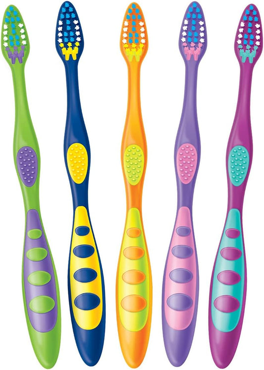 Dr. Fresh Manual Kids' Extra Soft Toothbrushes - Pack of 2