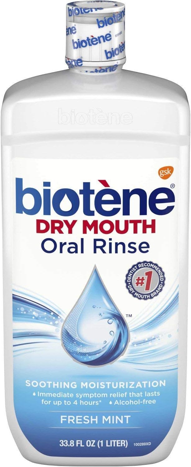 Biotene Dry Mouth Mouthwash 33.80 oz (Pack of 2)