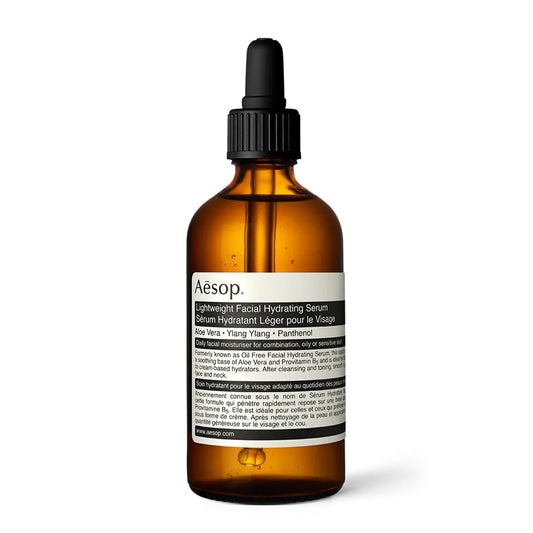 Aesop Lightweight Facial Hydrating Face Serum | 100mL/3.4 oz Anti Aging Serum for Face | Hydrating Serum for All Skin Types | Paraben-Free, Cruelty-Free & Vegan Face Serum