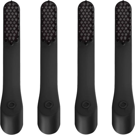 4PCS Black Toothbrush Replacement Heads Compatible with Quip Electric Toothbrush