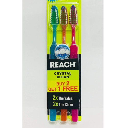 Reach Crystal Clean Toothbrushes