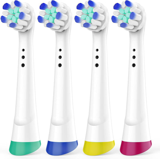 Toptheway Replacement Toothbrush Heads Compatible with Oral-B iO Electric Toothbrushes, 4 Pack, White