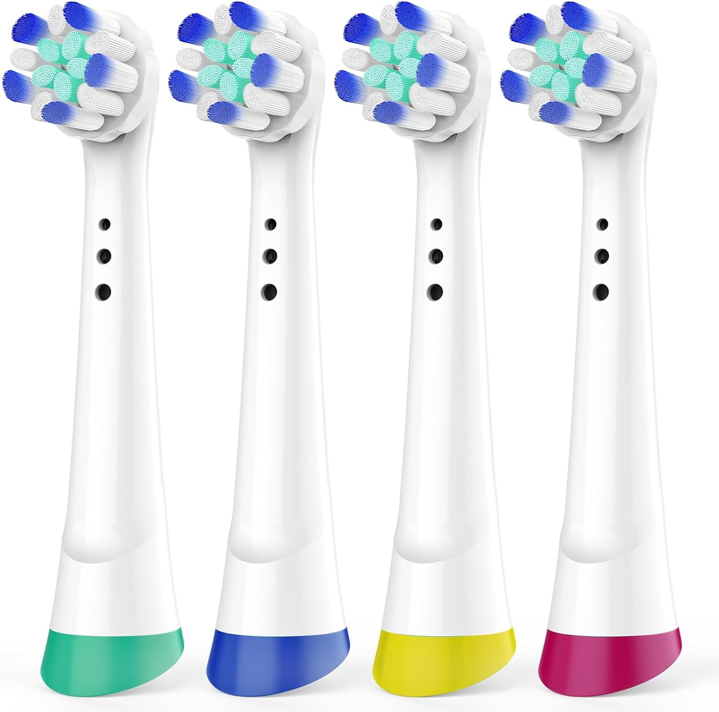 Toptheway Replacement Toothbrush Heads Compatible with Oral-B iO Electric Toothbrushes, 4 Pack, White