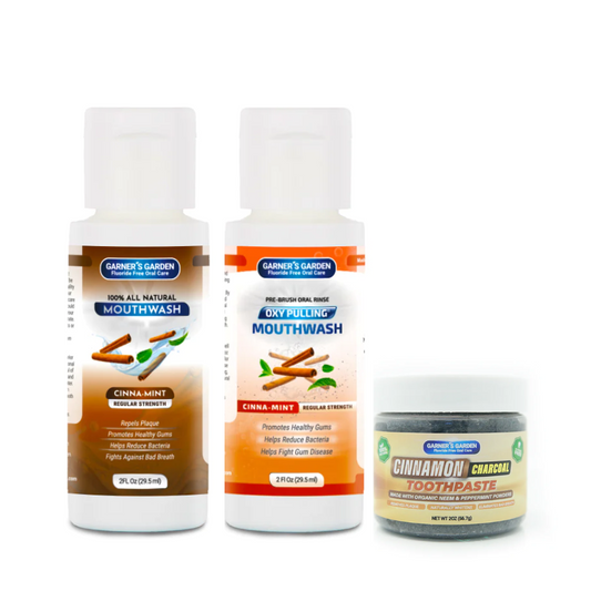 Travel Sized Oral Care Trio Cinna-Mint