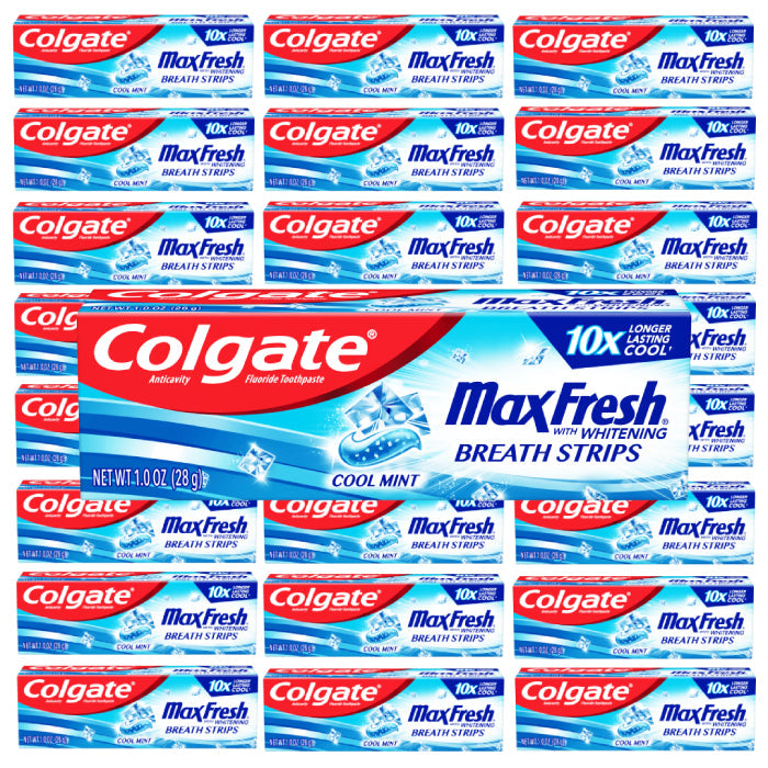 Colgate - Max Fresh Breath Strips Cool Mint - 1.0 oz - 24 Pack