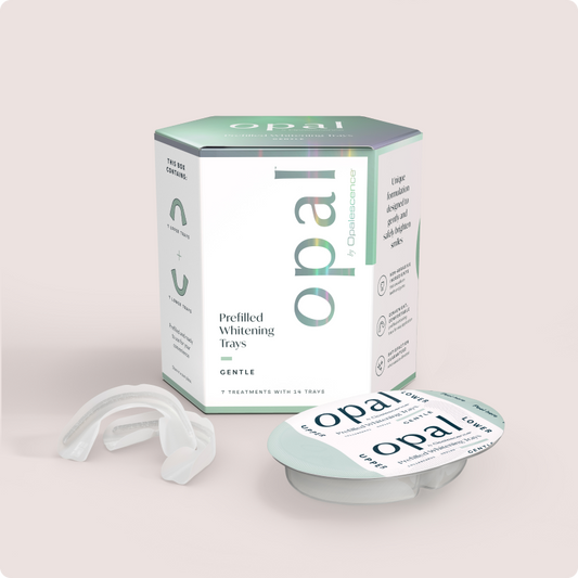 Gentle Prefilled Whitening Trays for Sensitive Teeth