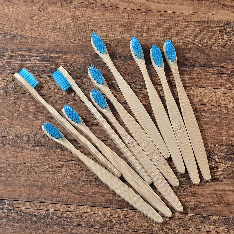 BAMBOO WORLD Eco-Friendly Bamboo Toothbrush Set