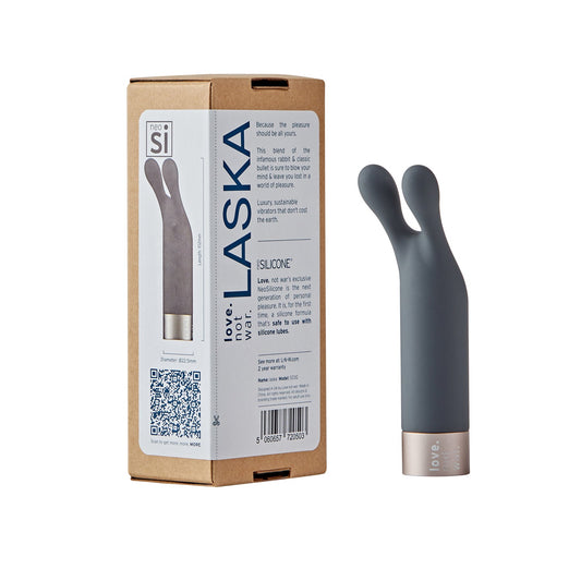 Love Not War Laska Grey Vibrator with NeoSIliconeHead ONLY