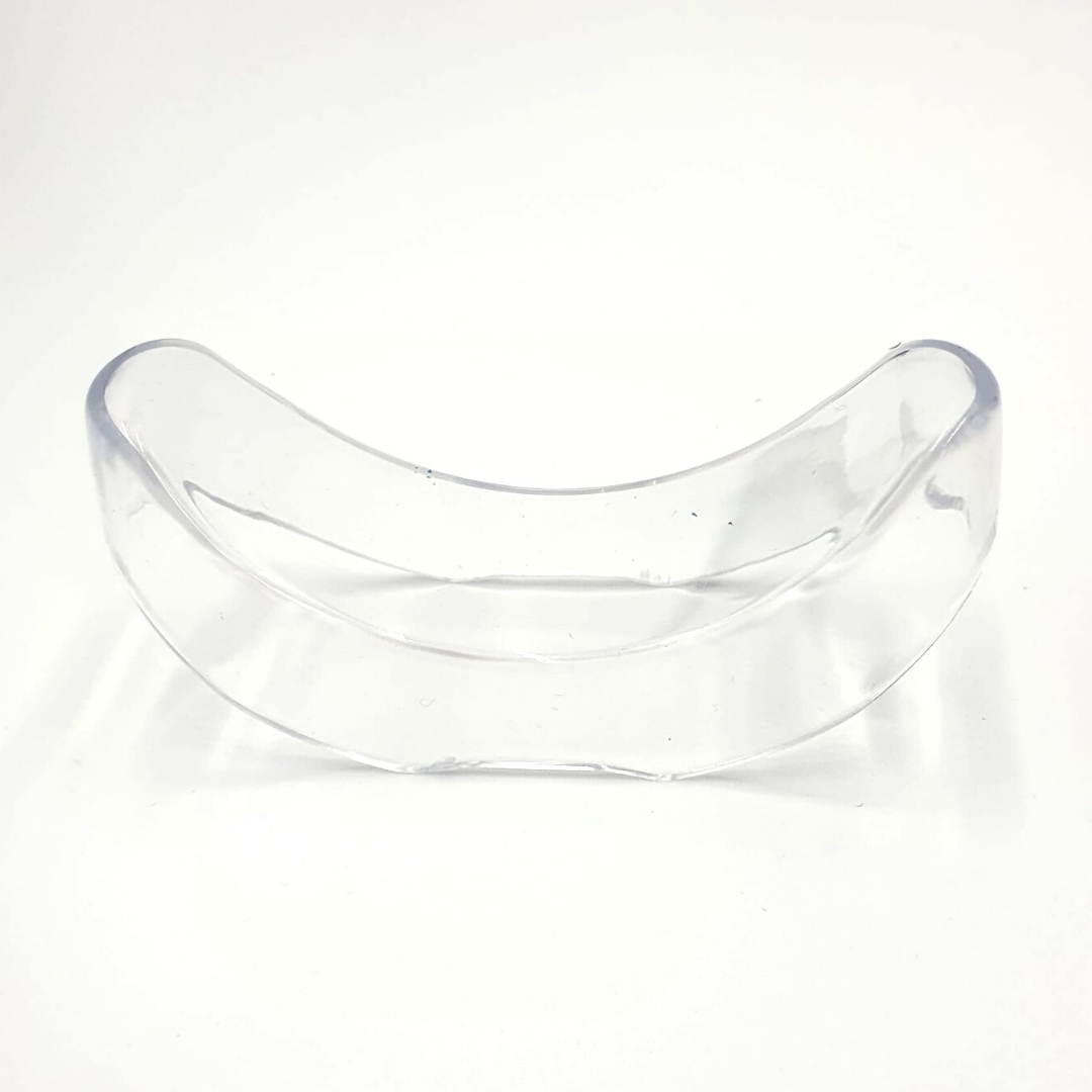 Eye Design Transparent Plastic Mouth Sheath