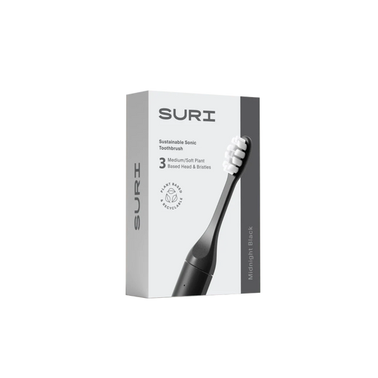 Suri Replacement Toothbrush Heads - 3x