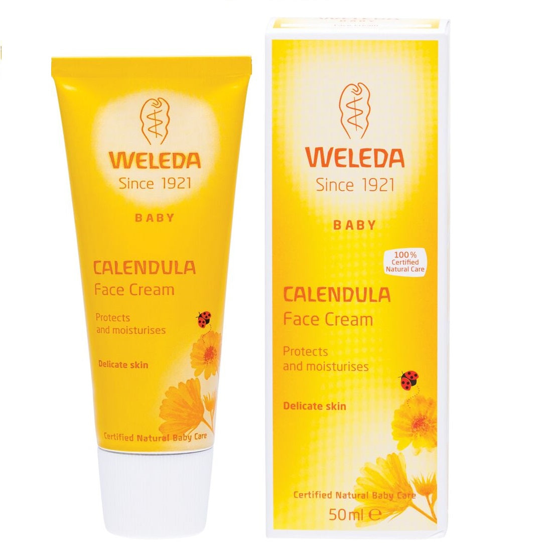 Weleda Calendula Baby Face Cream - 50ml