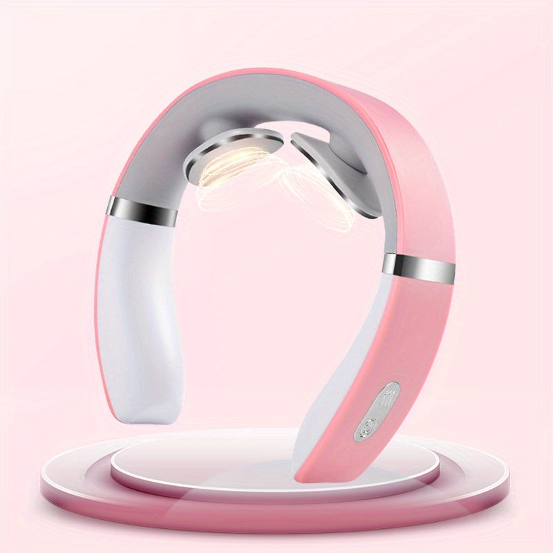 Cordless Neck Massager with 10 Modes and 16 Levels of Deep Tissue Trigger Point Massage - Perfect Gift for Relaxing Neck Pain