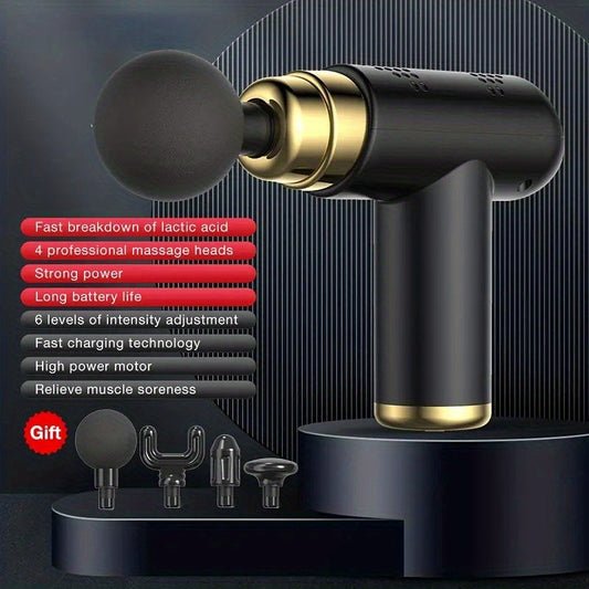 Fascia Gun Muscle Massager Instrument Mini Professional Grade Fascia Gun For Men And Women Electric Relaxation Neck Mask Gun