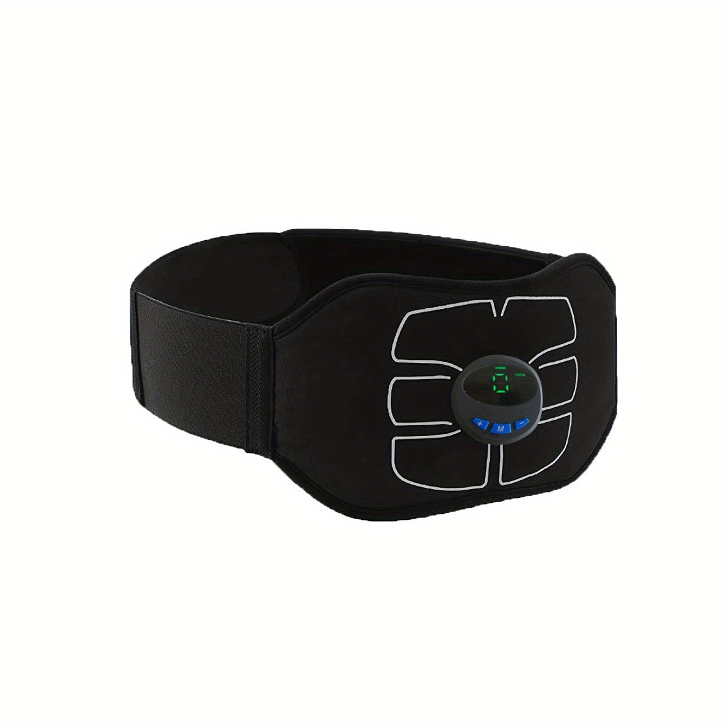 Home Abdominal Patch Fitness Device, Slimming Shaping Massage Waistband, Belly Fat Reduction Vibration Waistband, Lazy Waist Protection Slimming Massage Waistband