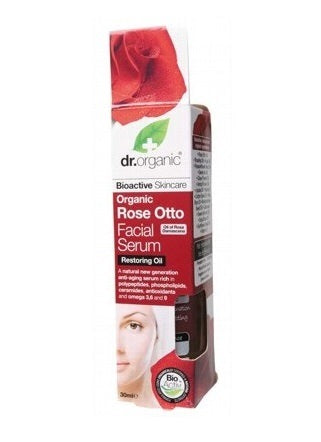 Dr Organic Rose Otto Facial Serum 30ml