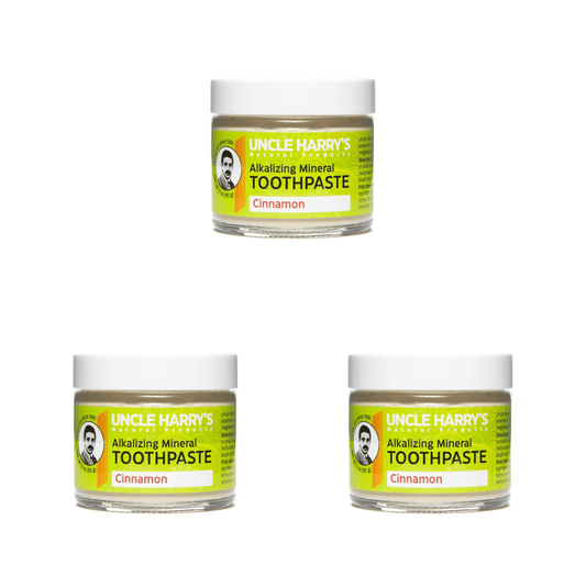 Uncle Harry's Natural Products Cinnamon Toothpaste (3 count) #10079181