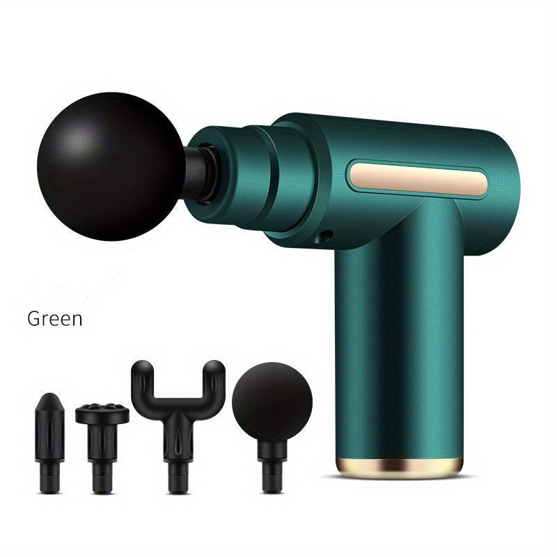 Mini Massage Gun Fasciometer Muscle Relaxation Vibrator Gun Rod Massage Fitness Equipment Neck Membrane Grab