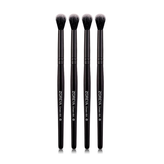 ZOREYA Black Makeup Brushes Set Eye Face Cosmetic Foundation Powder Blush